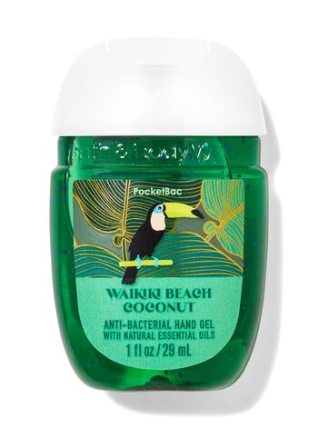 Waikiki Beach Coconut PocketBac Hand Sanitizer PocketBac Hand Sanitizer