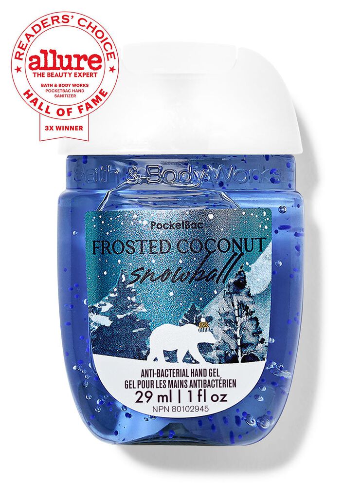 Frosted Coconut Snowball PocketBac Hand Sanitizer PocketBac Hand Sanitizer