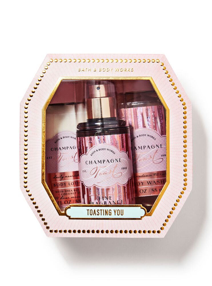 Champagne Toast Mini Gift Box Set Mini Gift Box Set