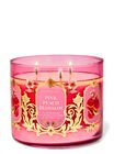 Pink Peach Blossom 3-Wick Candle image number null