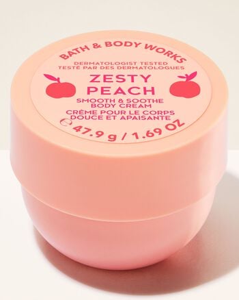 Zesty Peach Travel Size Smooth & Soothe Body Cream Travel Size Smooth & Soothe Body Cream