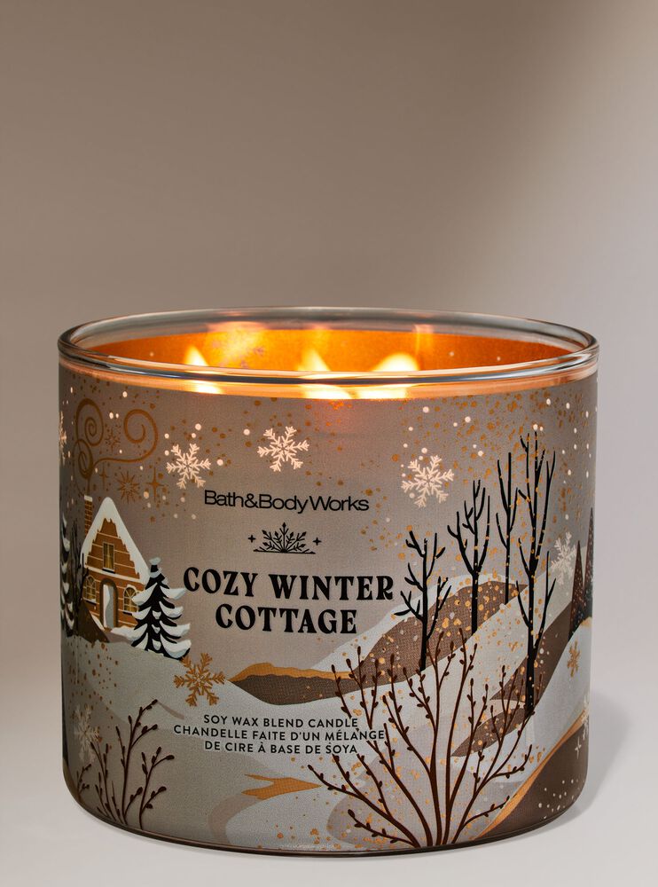 Cozy Winter Cottage 3-Wick Candle 3-Wick Candle