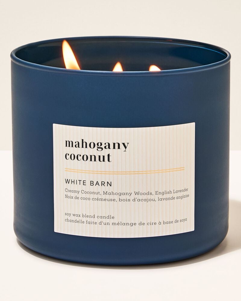 Mahogany Coconut 3-Wick Candle 3-Wick Candle