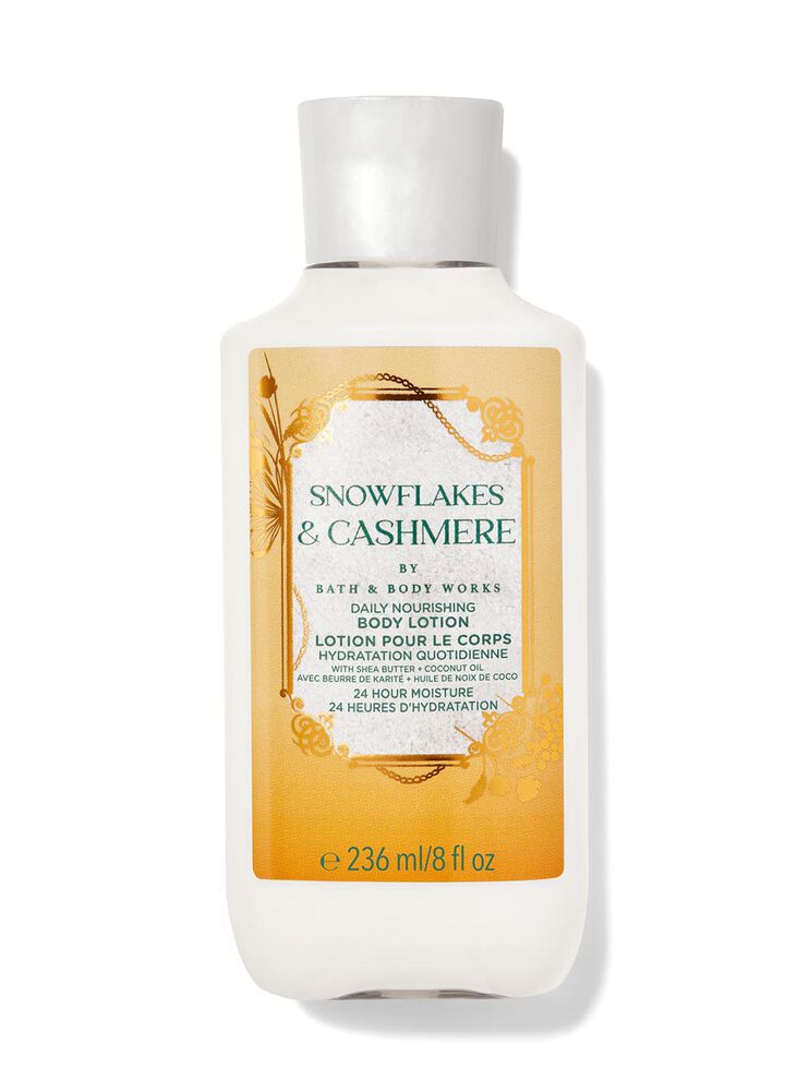 Snowflakes & Cashmere By Bath & Body Works Daily Nourishing Body Lotion Daily Nourishing Body Lotion