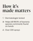 Raspberry Tangerine Hand Sanitizer Spray image number null