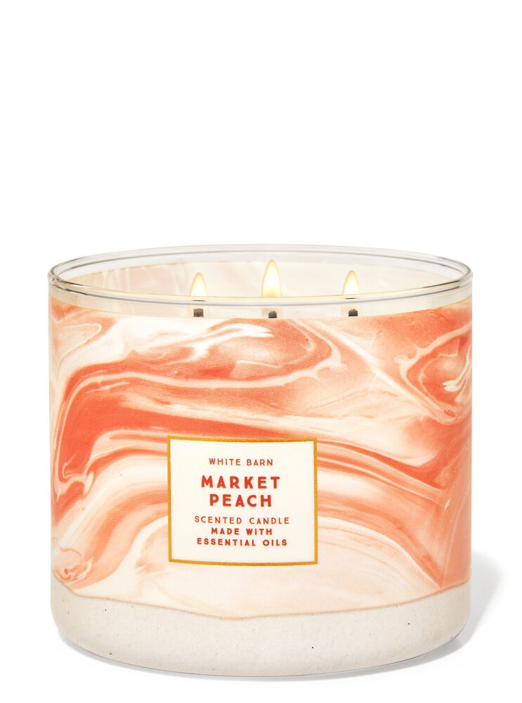 Market Peach 3-Wick Candle 3-Wick Candle