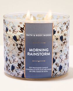 Morning Rainstorm 3-Wick Candle image number null