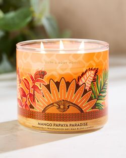 Mango Papaya Paradise 3-Wick Candle image number null