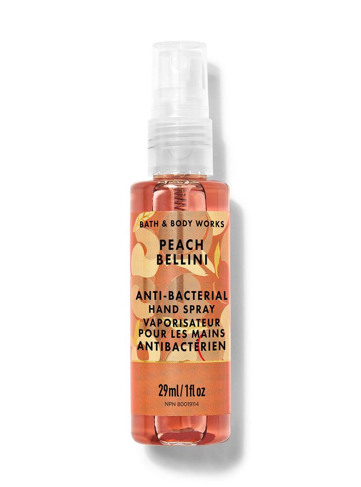 Peach Bellini Hand Sanitizer Spray Hand Sanitizer Spray