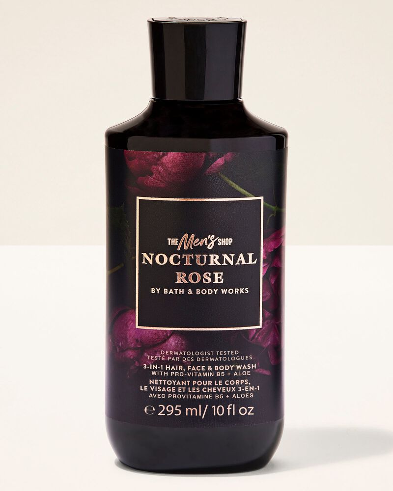 Nocturnal Rose 3-in-1 Hair, Face & Body Wash 3-in-1 Hair, Face & Body Wash