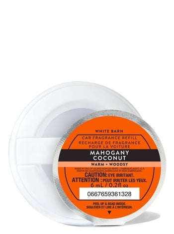 Mahogany Coconut Car Fragrance Refill Car Fragrance Refill