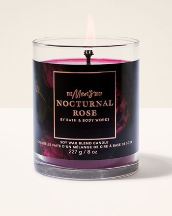 Nocturnal Rose Single Wick Candle Single Wick Candle