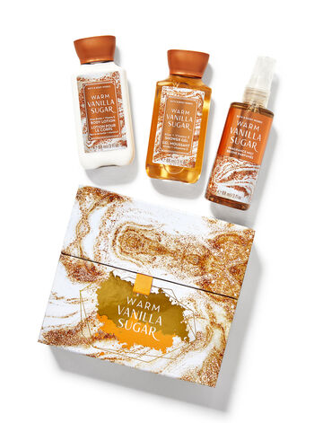 Warm Vanilla Sugar Gift Set Mini Gift Box Set