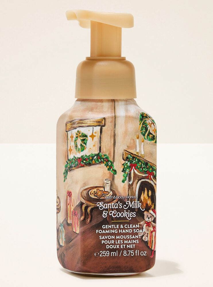 Santa's Milk & Cookies Gentle & Clean Foaming Hand Soap Gentle & Clean Foaming Hand Soap