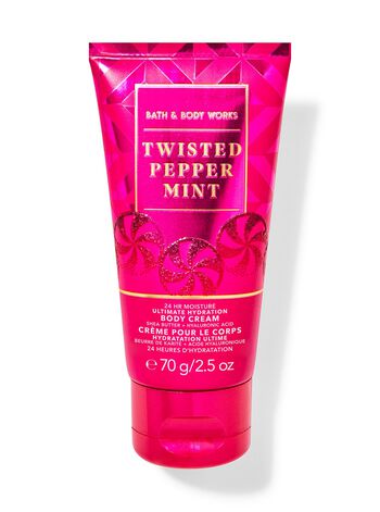 Twisted Peppermint Travel Size Body Cream Travel Size Body Cream