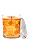 Leaves Single Wick Candle image number null