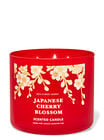 Japanese Cherry Blossom 3-Wick Candle image number null