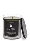 Amber Signature Single Wick Candle image number null