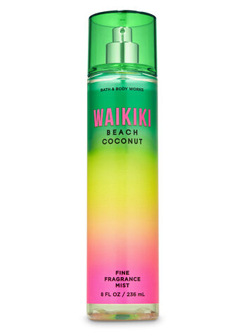 Waikiki Beach Coconut Body Spray & Mist Fine Fragrance Mist