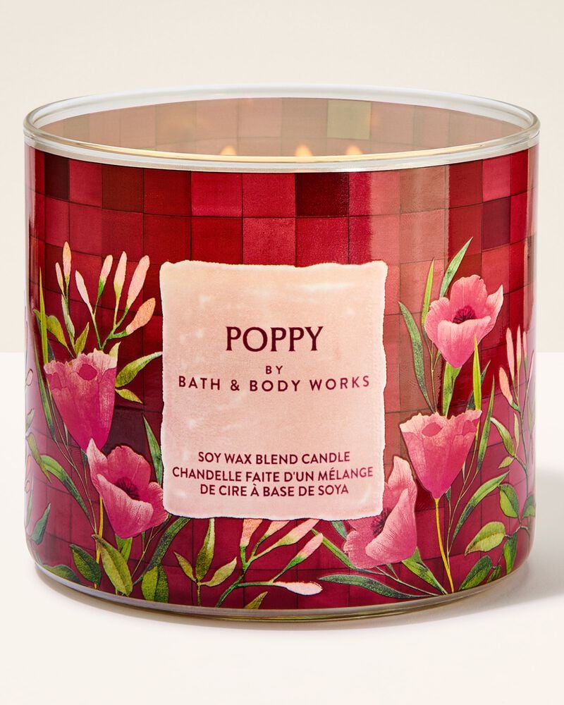 Poppy 3-Wick Candle 3-Wick Candle