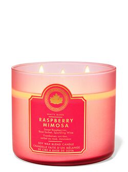 Raspberry Mimosa 3-Wick Candle Raspberry Mimosa 3-Wick Candle