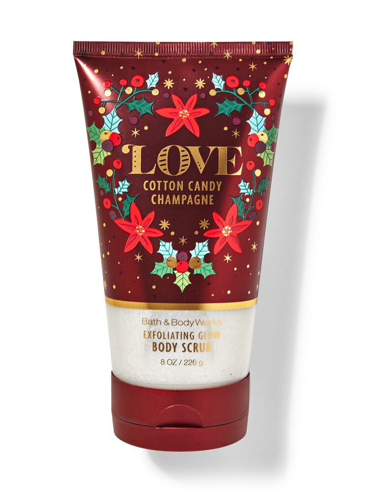 Cotton Candy Champagne Exfoliating Glow Body Scrub Exfoliating Glow Body Scrub