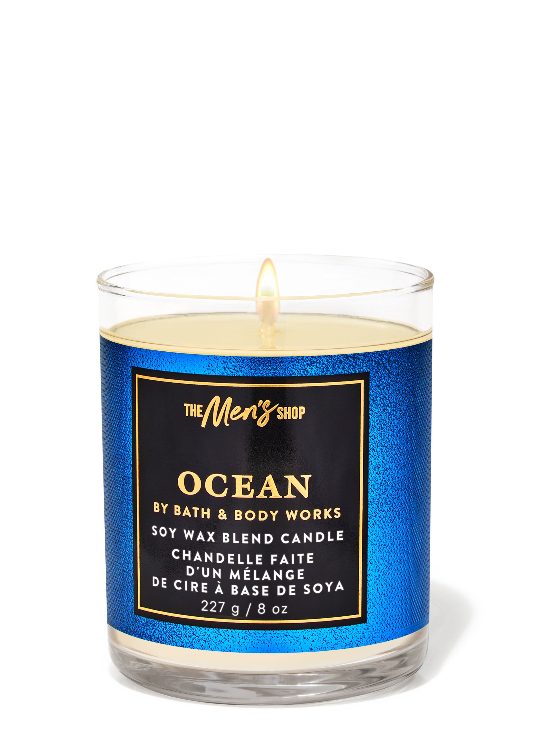 Shop Ocean Single Wick Candle | Bath & Body Works Singapore