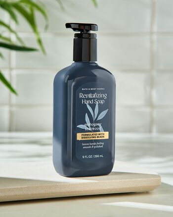 Mahogany Teakwood Revitalizing Gel Hand Soap Revitalizing Gel Hand Soap