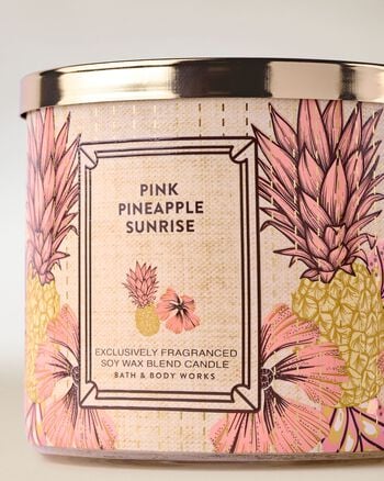 Pink Pineapple Sunrise 3-Wick Candle 3-Wick Candle