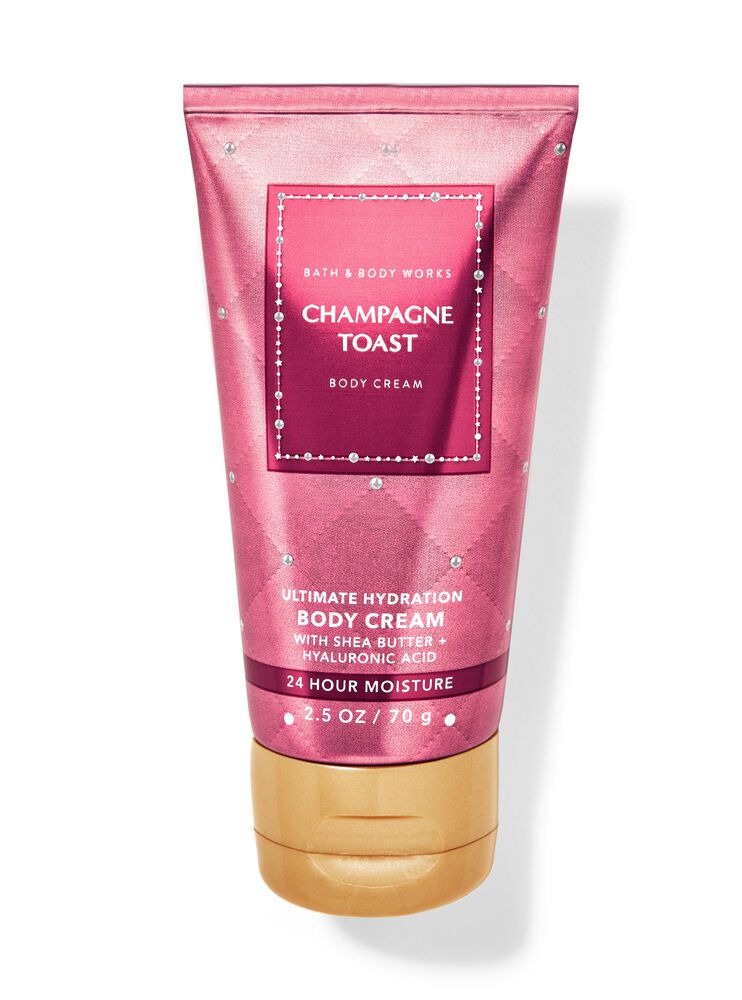 Champagne Toast Travel Size Body Cream Travel Size Body Cream