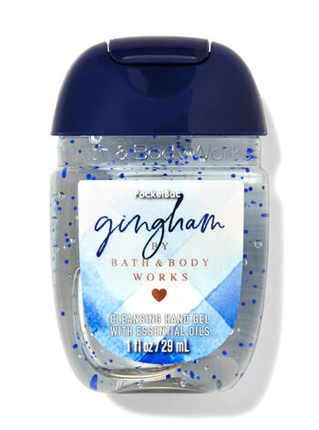 Gingham Cleansing Hand Gel PocketBac Hand Sanitizer