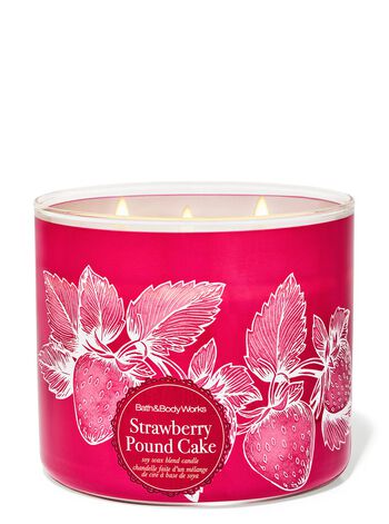 Strawberry Pound Cake 3-Wick Candle 3-Wick Candle