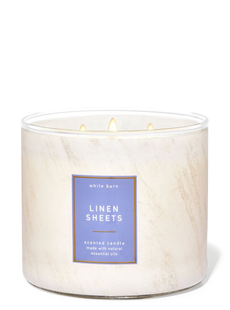 Linen Sheets 3-Wick Candle 3-Wick Candle