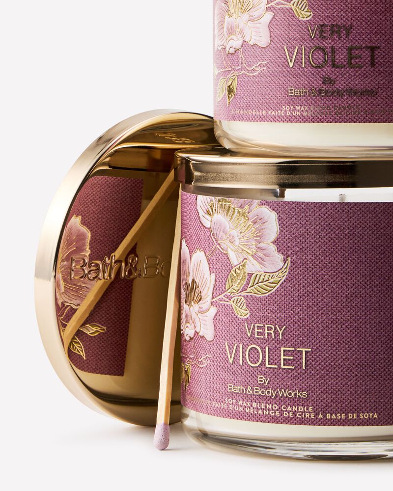 Very Violet 3-Wick Candle 3-Wick Candle