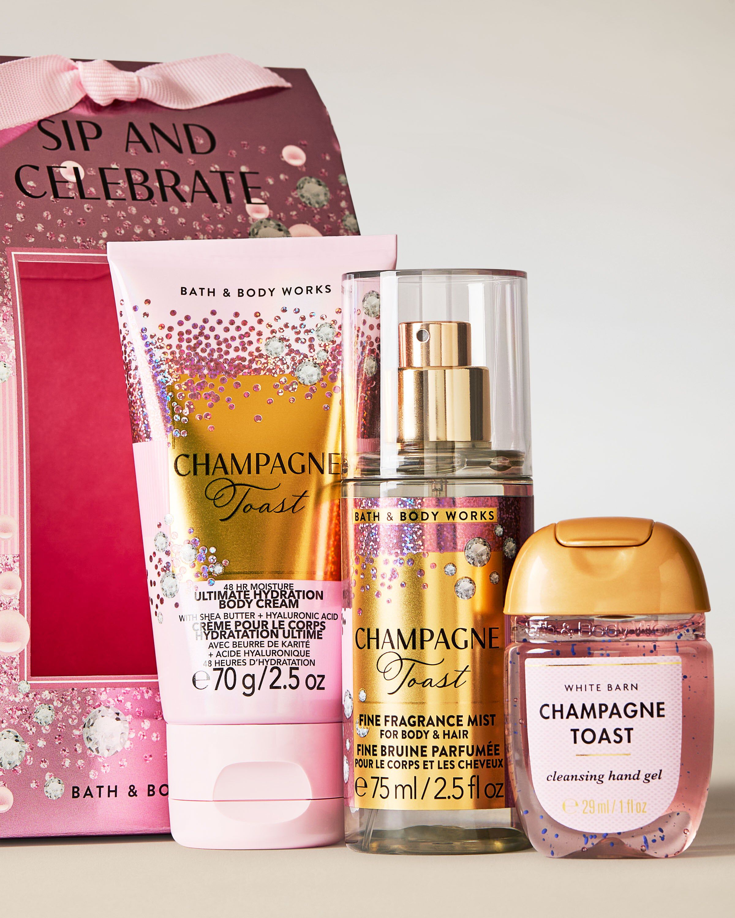 Shop Champagne Toast Gift Set | Bath & Body Works Singapore