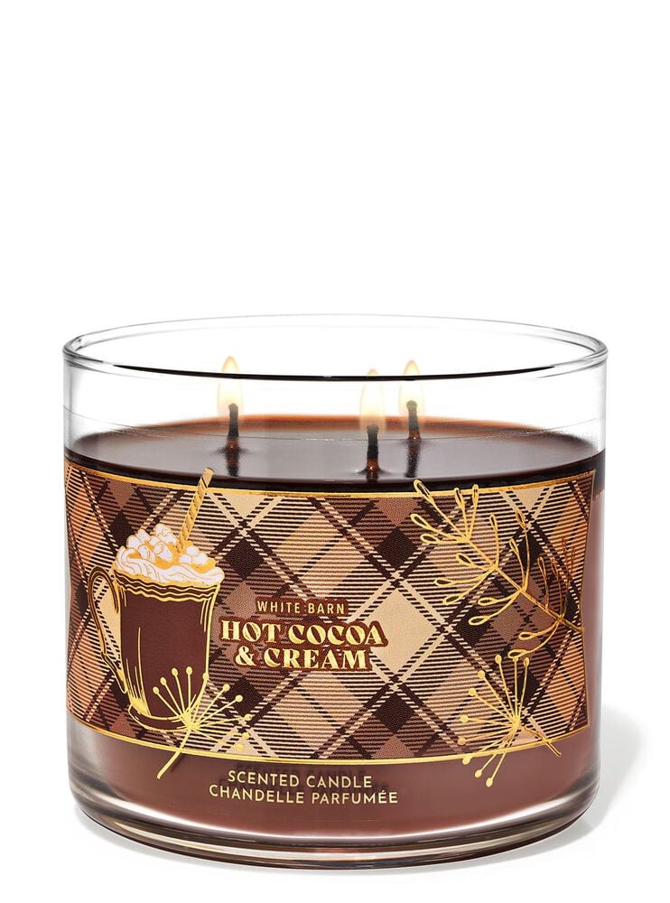 Hot Cocoa & Cream 3-Wick Candle 3-Wick Candle