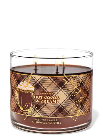 Hot Cocoa & Cream 3-Wick Candle 3-Wick Candle