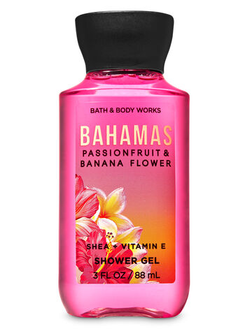 Bahamas Passionfruit & Banana Flower Travel Size Shower Gel Travel Size Shower Gel