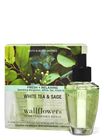 White Tea & Sage Wallflowers Fragrance Refills, 2-Pack image number null