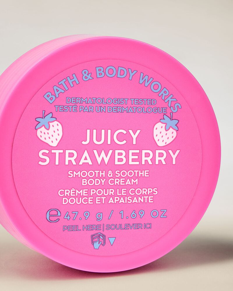 Juicy Strawberry Travel Size Smooth & Soothe Body Cream Travel Size Smooth & Soothe Body Cream