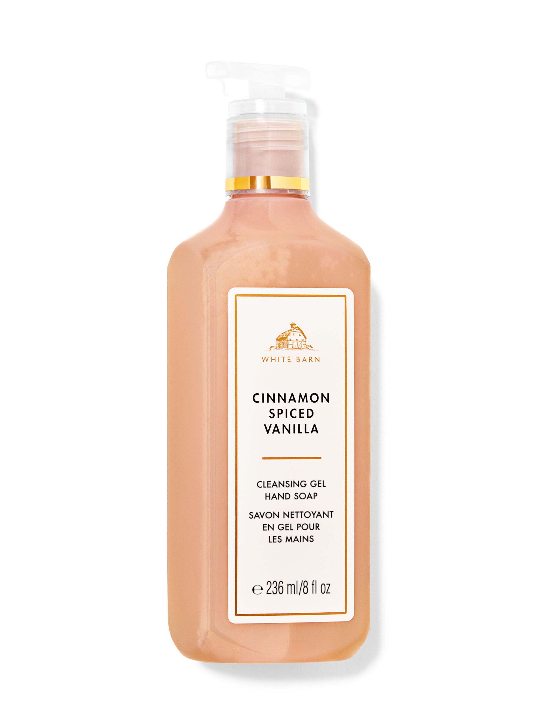 Shop Cinnamon Spiced Vanilla Cleansing Gel Hand Soap | Bath & Body