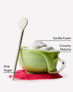 Pink Matcha Latte 3-Wick Candle image number null