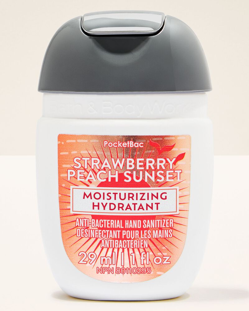 Strawberry Peach Sunset Moisturizing PocketBac Hand Sanitizer Moisturizing PocketBac Hand Sanitizer