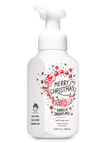 Vanilla Snowflake Foaming Hand Soap Gentle Foaming Hand Soap