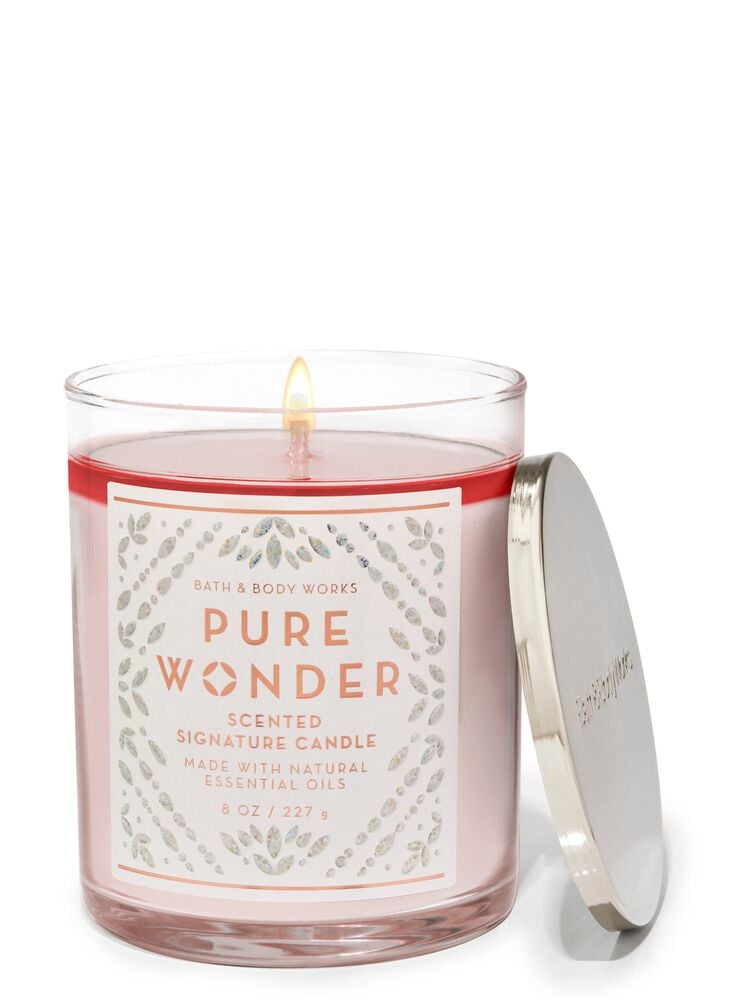 Pure Wonder Signature Single Wick Candle Single Wick Candle