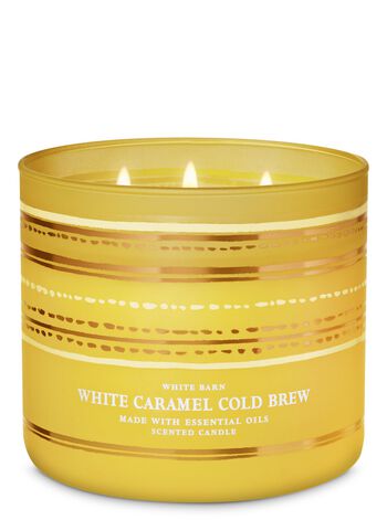 White Caramel Cold Brew 3-Wick Candle 3-Wick Candle