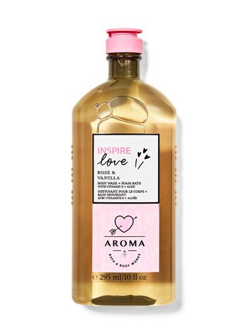 Rose Vanilla Body Wash and Foam Bath Body Wash and Foam Bath