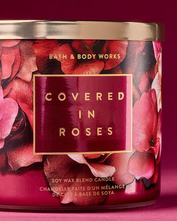 Covered In Roses 3-Wick Candle 3-Wick Candle