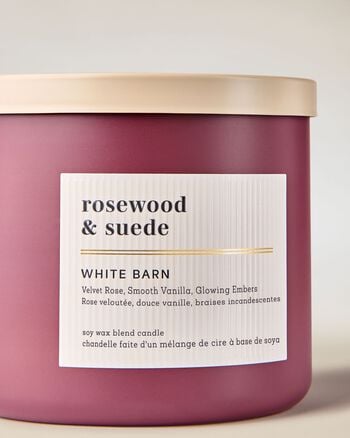 Rosewood & Suede 3-Wick Candle 3-Wick Candle