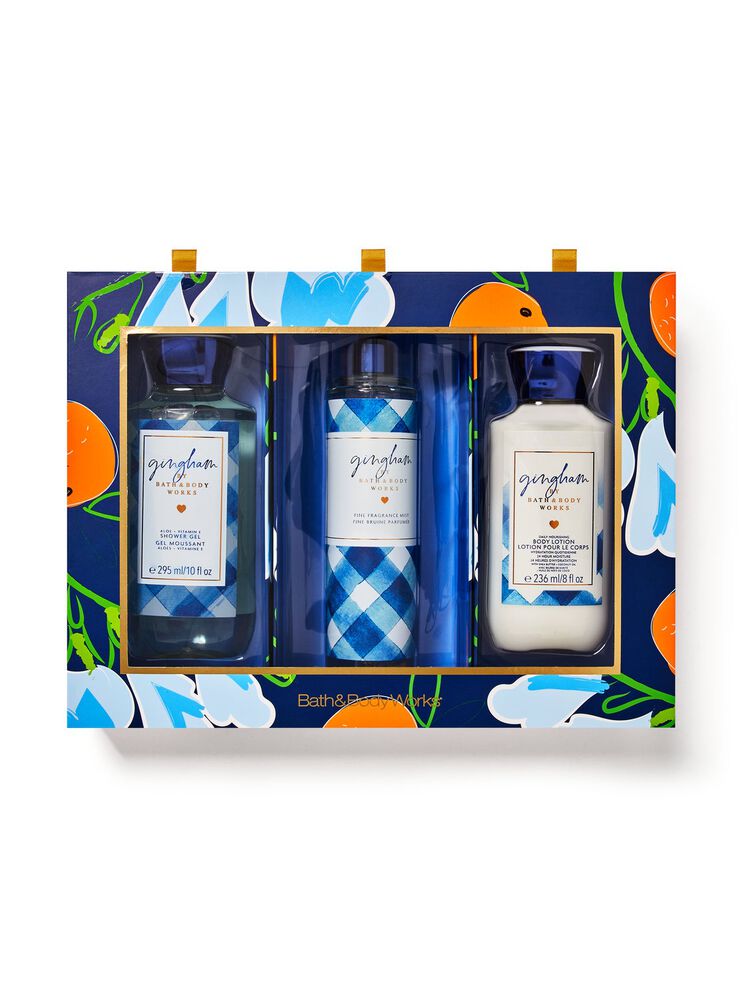 Gingham Gift Box Set Gift Box Set